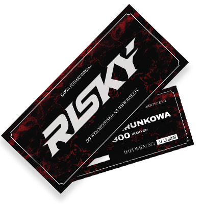 Gift-Card 300 PLN na RISKY.PL